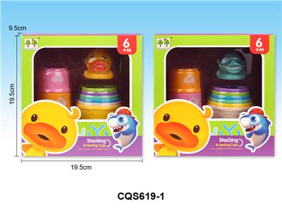 叠叠杯+动物(2款混装) - OBL936847