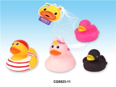 4只搪胶鸭(带B响) - OBL936861