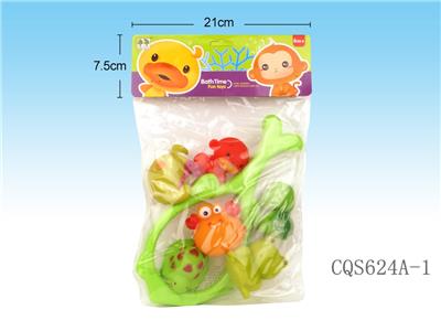 6只喷水玩具+鱼网 - OBL936887