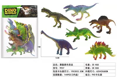 6只雅色恐龙套装 - OBL938143