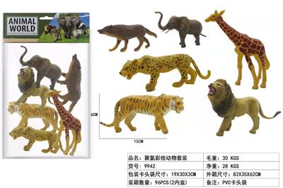 6只彩绘动物 - OBL938148