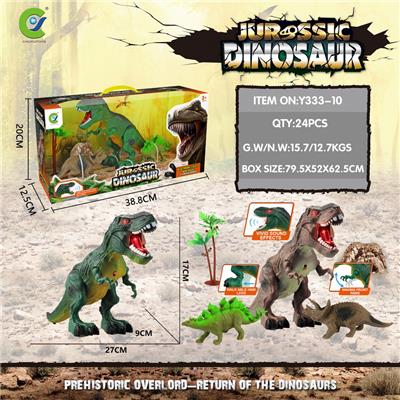 霸王龙                
  （配剑龙/三角龙） - OBL939204