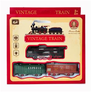 复古电动火车（灯光） - OBL939896