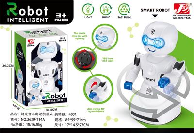 灯光音乐电动机器人 - OBL940635