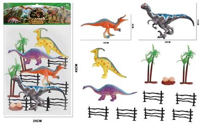 6-9寸恐龙动物套装 - OBL941180