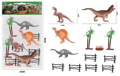 6-9寸恐龙动物套装 - OBL941183