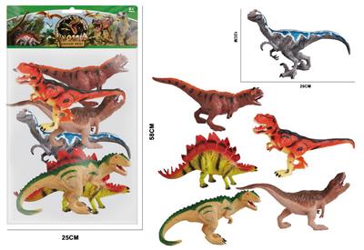 10寸恐龙动物套装6pcs - OBL941186