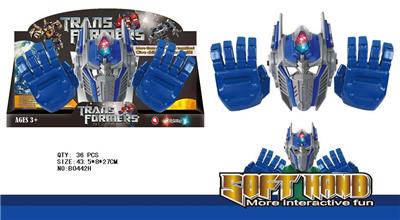 灯光变形金钢面具手套 - OBL942070