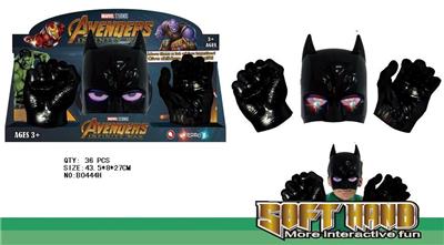 灯光蝙蝠侠面具手套 - OBL942072