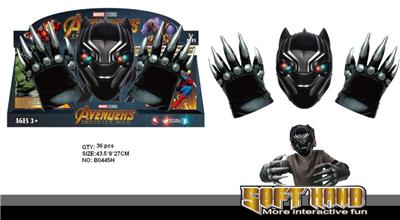 灯光黑豹面具手套 - OBL942073