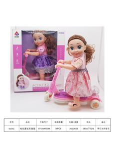 电动滑板车娃+三闪灯 - OBL943647