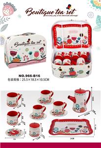 过家家大红古典花高壶礼品盒 - OBL943982