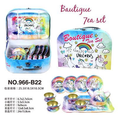 过家家卡通三只马茶具礼品盒 - OBL943988