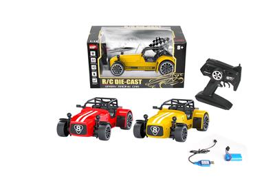 2.4G 1.12合金喷雾赛车 - OBL945203