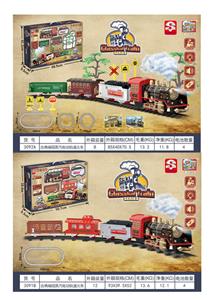 古典编程蒸汽电动轨道火车 - OBL945396