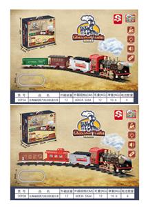 古典编程蒸汽电动轨道火车 （电商盒） - OBL945397