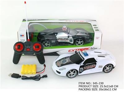 1:16保时捷警车灯光四通 - OBL945952