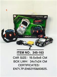 1：20方向盘布加特警车 - OBL945984