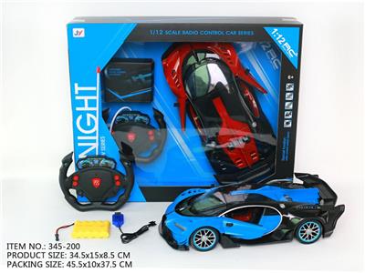 五通1：12开车门布加特仿真（包电） - OBL946009