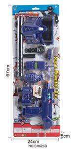 警察套装（小冲锋枪，灯光，声音） - OBL946475