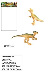 恐龙套装（2只装）6.5寸有点目 - OBL947049