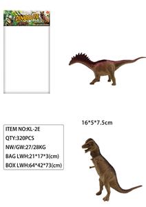 恐龙套装（2只装）6.5寸有点目 - OBL947053