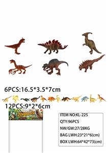 恐龙套装（6大+12中只）6.5寸和3.6寸 - OBL947136