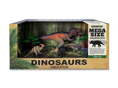 PVC霸王龙套装(5只装） - OBL947330