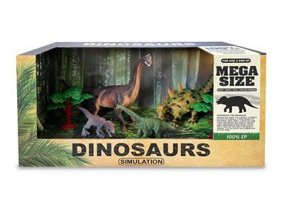 PVC腕龙套装（4只装）2款混装 - OBL947335