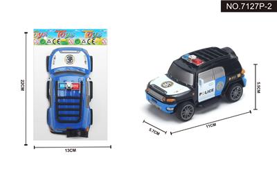 丰田警车回力越野车1:43 - OBL948486