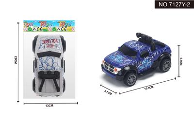 皮卡闪电纹回力 越野车1:43 - OBL948495