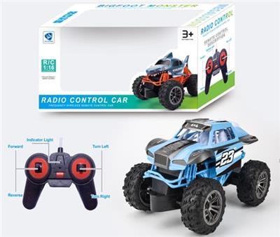 1：16 四通大轮遥控车 27频 - OBL951004