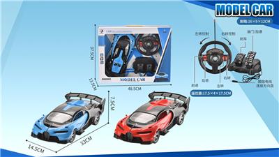 1:12布加迪四通遥控车
（带脚踏） - OBL952205