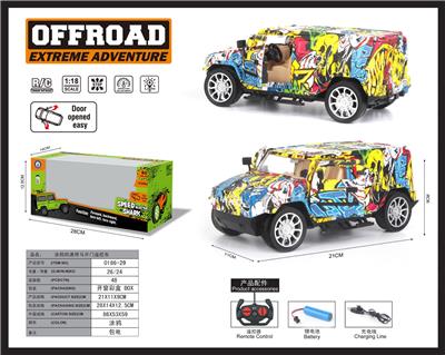 涂鸦悍马开门遥控车带蟹
形遥控器包电 - OBL952285