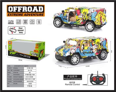 涂鸦悍马开门遥控车带蟹
形遥控器不包电 - OBL952287