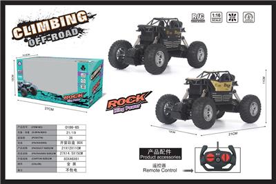 合金攀爬遥控车带蟹形遥
控器不包电 - OBL952307