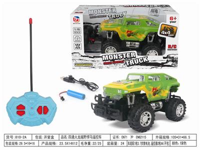 1:16四通越野悍马遥控车  带电 - OBL952562