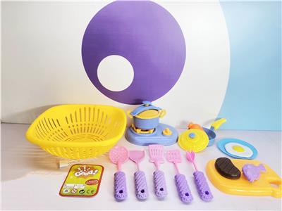 圆篮餐具(17PCS) - OBL952628