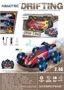 1:16 遥控漂移车 音乐 灯光 喷雾 - OBL954023