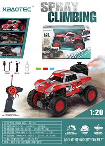 1:20 4轮遥控攀爬车 灯光 喷雾 - OBL954028