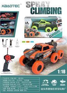 1:18 6轮遥控攀爬车 灯光 喷雾 - OBL954031