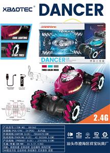 1:16 遥控灯光横行扭变特技车 手柄 遥控器 - OBL954037