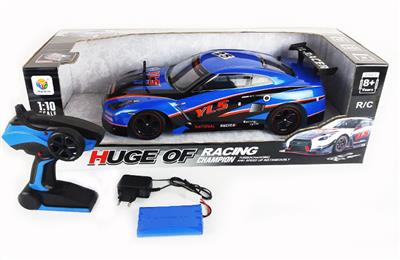 1:10 2.4G 高速竞技遥控赛车带充电 - OBL954065