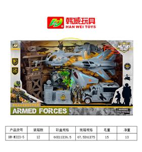 军事场景套装{隐形战斗机}{弹射飞船飞碟} - OBL954281