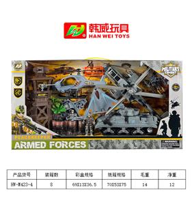 军事场景套装{坦克}{弹射飞船} - OBL954285