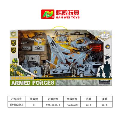 军事场景套装{坦克}{弹射飞船} - OBL954289