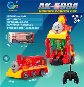 红色小火车遥控变型车 - OBL954556