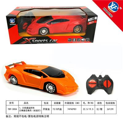 1:22四通遥控车兰博基尼
毒药（前进灯） - OBL954800