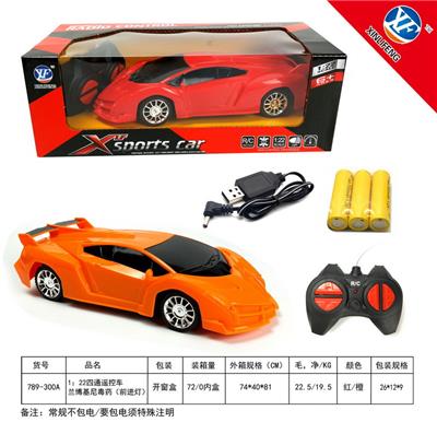 1:22四通遥控车兰博基尼
毒药（前进灯） - OBL954801