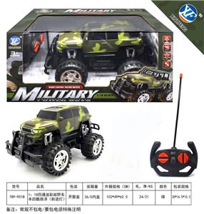 1：18四通迷彩越野车
丰田酷路泽（前进灯） - OBL954925